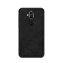 PINWUYO Shockproof Waterproof Full Coverage PC + TPU + Skin Protective Case for Nokia X7 (Black)