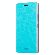 MOFI for  Meizu PRO 6 Plus Crazy Horse Texture Horizontal Flip Leather Case with Holder (Blue)