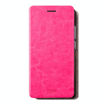 MOFI for  Meizu Meilan X Crazy Horse Texture Horizontal Flip Leather Case with Holder (Magenta)