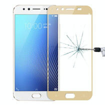 MOFi For Vivo X9s Full Screen 2.5D Explosion-proof 9H Surface Hardness Tempered Glass Screen Protector(Gold)