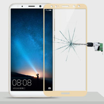 MOFi for  Huawei Maimang 6 / Mate 10 Lite 9H Hardness 2.5D Explosion-proof Full Screen Tempered Glass Screen Film(Gold)