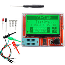 LCR-T10H Transistor Tester TFT Display For Diode Triode Capacitor Resistor Test, Spec: Dry Battery Powered