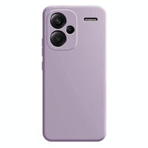 For Xiaomi Redmi Note 13 Pro+ Imitation Liquid Silicone Phone Case(Light Purple)