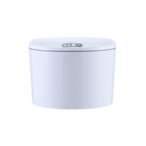 EXPED SMART Desktop Smart Induction Electric Storage Box Car Office Trash Can, Specification: 3L USB Charging (White)