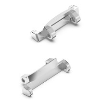 For Amazfit Active Edge A2212 1 Pair Metal Watch Band Connectors(Silver)