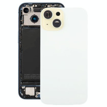 For iPhone 15 Pro Max Glass Battery Back Cover with Camera Lens Cover(Yellow)