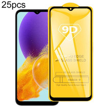 For Samsung Galaxy Jump 3 25pcs 9D Full Glue Screen Tempered Glass Film