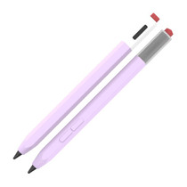 For Xiaomi Inspiration Stylus 1st LOVE MEI Retro Style Silicone Protective Pen Case(Purple)