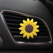 Sunflower Car Air Vent Aromatherapy Decorative Clip, Color: Large Sunflower