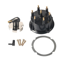 For Mercury Outboard Ignition System Distributor Cap Kit 815407Q5(Black)