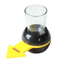 Arrow Turntable Drinkware Penalty Drinkware Pointer Spinner Drinking Order Supplies, Style: Arrow Black