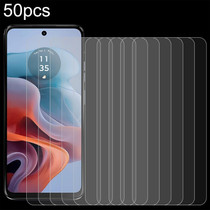 For Motorola Moto G34 50pcs 0.26mm 9H 2.5D Tempered Glass Film