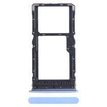 For Xiaomi Redmi 12 4G SIM Card Tray + SIM Card Tray / Micro SD Card Tray (Blue)