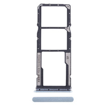 For Xiaomi Redmi 13C SIM Card Tray + SIM Card Tray + Micro SD Card Tray (Blue)