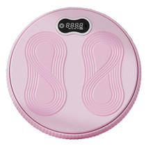 30cm Fitness Twist Waist Disc 4 Modes Balance Board with Electronic Counting(Pink)