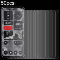For Nothing Phone 2a 50pcs 0.26mm 9H 2.5D Tempered Glass Film