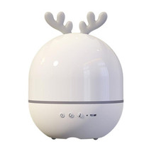 Rotatable Cartoon Atmosphere Projection Lamp Music Night Light, Spec: Music Box Remote Model(Deer)