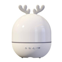 Rotatable Cartoon Atmosphere Projection Lamp Music Night Light, Spec: Plug-in Model(Deer)