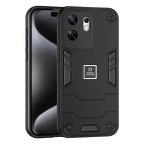 For Infinix Zero 30 4G 2 in 1 Shockproof Phone Case(Black)
