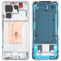 For Xiaomi 14 Pro Original Front Housing LCD Frame Bezel Plate (Silver)