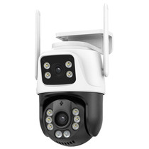 QX101 6MP WiFi Dual Camera Supports Two-way Voice Intercom & Infrared Night Vision(AU Plug)