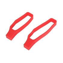 ENLEE E-6435469 1pair Bicycle Chain Guard Mountain Road Bike Chapter Protector(Red)