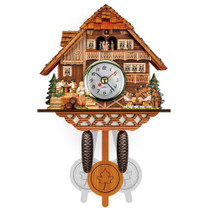 Barley Bird Wall Clock Retro Living Room Watch(CM011)