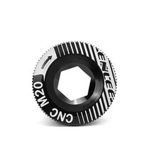 ENLEE M20 Aluminum Crank Cover For Bicycle Discs For IXF Crank Accessories(Black)