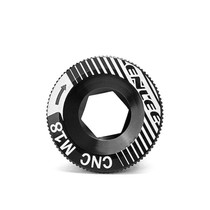 ENLEE M18 Aluminum Crank Cover For Bicycle Discs For IXF Crank Accessories(Black)