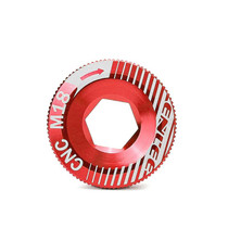 ENLEE M18 Aluminum Crank Cover For Bicycle Discs For IXF Crank Accessories(Red)