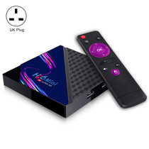 H96 Mini V8 4K Smart TV Box with Remote Control, Android 10.0, RK3228A Quad-core Cortex-A7, 1GB+8GB, Built-in TikTok, Support DLNA / HDMI / USBx2 / 2.4G WIFI, Plug Type:UK Plug