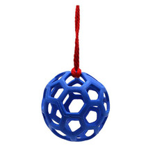 Horse Stable Hanging Hay Ball Feeder Hay Feeding Toy Balls(Blue)