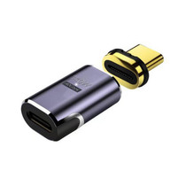 140W 5A USB 4.0 USB-C / Type-C to Type-C 40Gbps Data OTG Magnetic Adapter, Spec:Straight Head