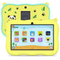 K7 Pro Panda 7 inch WiFi Kids Tablet PC,  2GB+32GB, Android 13 Allwinner A100 Quad Core CPU Support Google Play(Yellow)