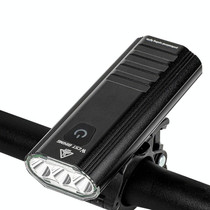 WEST BIKING YP0701286 Bicycle Headlight USB Riding Strong Light Mountain Bike Light(Black)