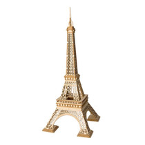 Rolife TG501 Eiffel Tower 3D Three -Dimensional Puzzle Board Children Wood Puzzles Model