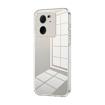 For Xiaomi Redmi K60 Ultra / Xiaomi 13T Transparent Plating Fine Hole Phone Case(Transparent)