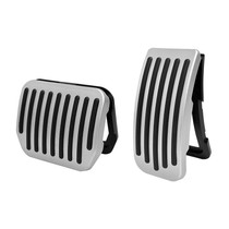 For Tesla Model 3 / Y Snap-on Car Accelerator Brake Pedal (Silver)