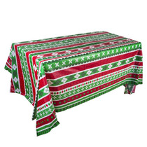 Christmas Halloween Party Event Decoration Tablecloth(Geometry)