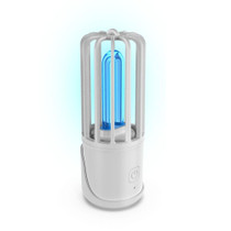 F11 Portable Magnetic UV Disinfection Lamp Handheld Mini Ozone Germicidal Lamp Purifier(White)