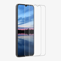 For OPPO A18 / A38 2pcs ENKAY 9H Big Arc Edge High Aluminum-silicon Tempered Glass Film