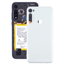 Original Battery Back Cover for Motorola Moto One Fusion Plus PAKF0002IN (White)