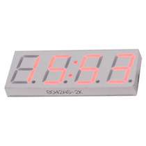 0.8 Inch Electronic Clock Movement Module WIFI Digital Tube Digital Time Display(Red)