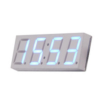 0.8 Inch Electronic Clock Movement Module WIFI Digital Tube Digital Time Display(Blue)