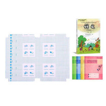 10pcs/set 34cmx25cm Textbook Self-Adhesive Transparent Waterproof Book Cover