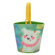 Oil Painting Style Cartoon Handbag Outdoor Portable Cute Single-shoulder Bag, Color: Happy Puppy