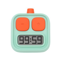 H-C-06 Robot Kitchen Timer Children Time Management Running Exercise Timer(Green)