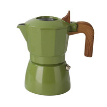 100ml Dual Valve Mocha Pot Espresso Machine Outdoor Coffee Brewing Pot Extraction Tool(Green)