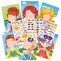 Face Changing Stickers Early Learning DIY Puzzle Stickers Toys(Princess)