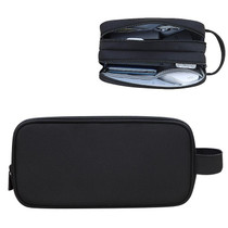 SM09 Double-layer Large Capacity Digital Accessories Storage Bag, Color: Black